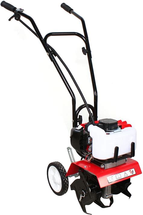 gas powered tiller cultivator|More.